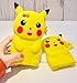 TopSZ Yellow Case for iPhone 5C 5S 5G 5,Silicone 3D Cartoon Hero Animal Cover,Kids Girls Teens Boys Man Animated Cool Fun Cute Kawaii Soft Rubber Funny Unique Character Cases for iPhone5