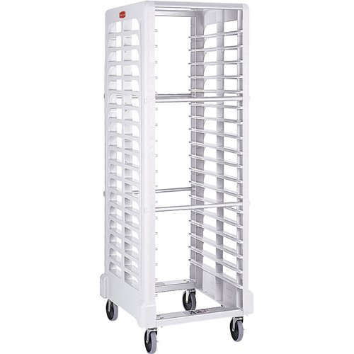 Rubbermaid Commercial ProServe Rack, 18 Slot, White - Thumbnail 3