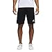 adidas Men's Designed-2-Move 3-Stripe Shorts, Black/White, X-Large