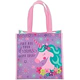 Stephen Joseph girls Unicorn Stephen Joseph Gifts Medium Recycled Gift Bag, Unicorn, No Size US