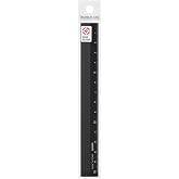 Midori Aluminium Ruler 15cm Black (42256006)