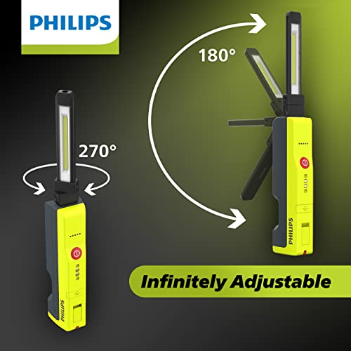 Philips Xperion 6000 Slim Rechargeable LED Work Light, 500 Lumen