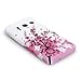 Huawei Ascend Y300 Case Floral Bee Silicone Gel Cover