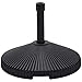 Amazon Basics 66 LB 22.5-Inch Umbrella Base Stand - Plastic, Black
