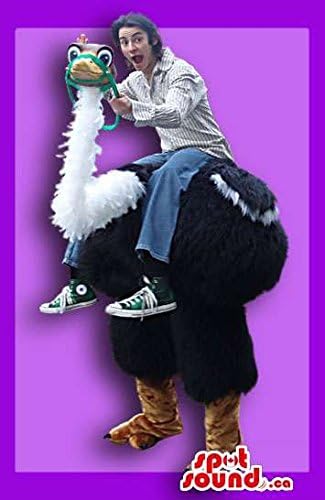 Great Ostrich Walker Two-In-One Adult Size Costume On Stilts