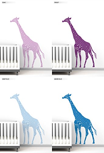 Cornet Giraffe Baby Nursery Wall Decal by LittleLion Studio