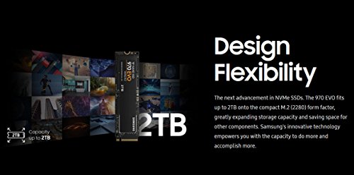 Samsung 970 EVO 500GB - NVMe PCIe M.2 2280 SSD (MZ-V7E500BW)