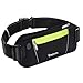FREETOO Running Belt Workout Fanny Pack Running Bag Waist Pack for iphone 7/6s Plus/6 Plus/6s/6,galaxy S5,s6,note 4/5 (Black and Green) Extra Large