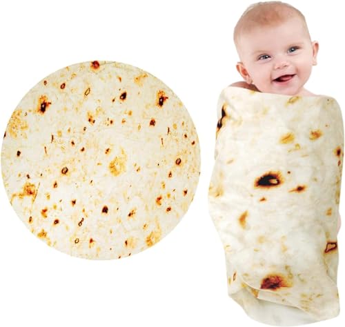 lhedon Taco Baby Blanket Burrito Swaddle