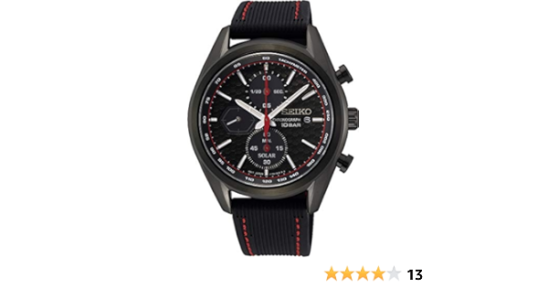 Amazon.com: Seiko Solar Black Dial Men's Watch SSC777P1 : Clothing, Shoes \u0026  Jewelry