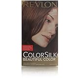 Revlon U-HC-2442 ColorSilk Beautiful Color No.55 Light Reddish Brown - 1 Application - Hair Color