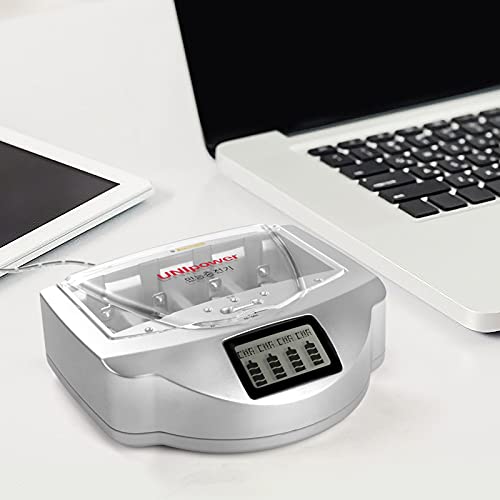 Nothers Alkaline Battery Charger,Universal Smart Battery Charger Compatible for AA, AAA, C, D