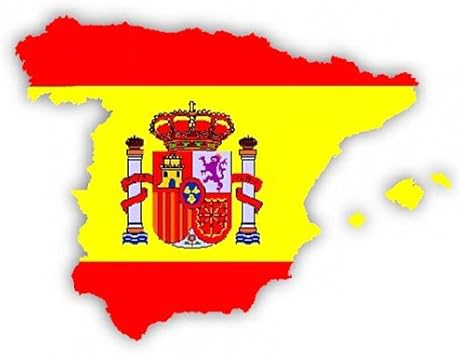 Amazon Fr Autocollant Pour Voiture Espana Espagne 11 Cm
