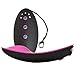 OhMiBod Club Vibe 2.0H Wearable Panty Vibrator, Couple Sex Toys, Wireless Remote Control Virator with 2 Play Modes, Adult Toys for Home, Club, and Party, Sexy Toys - Pink/Black
