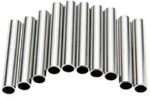 VideoPUP Tattoo Machine Stainless Steel 10 pcs Set Back Stem Tube Grip Tip For Needle Supply