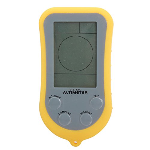 DatC - Camping & Hiking Tool - 8 In 1 Multifunctional Altimeters Digital LCD Compass Manometer Thermometer Theodolite Clock Outdoor Climbing Travel Tool - 1PCs