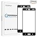 [2 Pack] Orzero For Nokia 8 Tempered Glass Screen Protector, 2.5D Arc Edges 9 Hardness HD Anti-Scratch [Full Coverage] [Lifetime Replacement Warranty]
