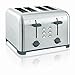 Kenmore 40605 4-Slice Toaster with Dual Controls in Stainless Steel