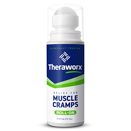 Theraworx Für Muskelkrämpfe Roll-On – 70,9 g – schnell wirkende Linderung bei Muskelkrämpfen und Krämpfen