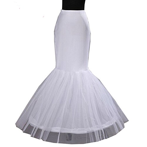 Ever Girl Women's Tulle Underwear Slip Mermaid Petticoat for Dresses (Style3)