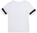 Puma Unisex Kids Teamrise Jersey Jr Shirt White Black 128 UK view 3