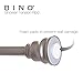 BINO Tension Shower Curtain Rod - Brushed Nickel - 42