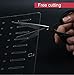 spritool ONly Board (No Clips) DIY Designed Clear Fish Tank Divider