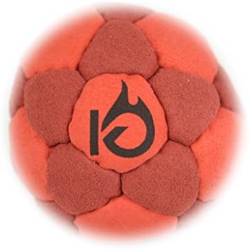 KickFire SuperSacks Sand Filled Hacky Sack 16 Panel Leather Footbag for Kids Teens and Adults