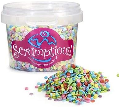 Scrumptious Sprinkles Rainbow Confetti Sprinkles, 70g