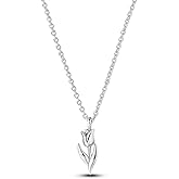 NARMO 925 Sterling Silver Necklace for Women Heart Pendant Necklace Moon Pendant Necklace Colorful Cubic Zirconia Pendant with Chain Necklace Various Dainty Necklaces for Women