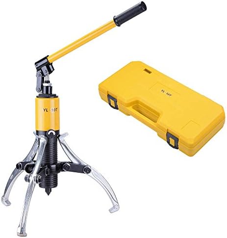 15 Ton 3-Jaw Hydraulic Gear Puller Changeable Kit w/ Case
