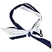 Jastore 3pcs Baby Girls Bikini Suit Navy Striped Swimsuit Swimwear Bathing Clothes (3-4 Years)
