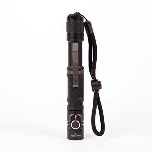 MANKER E12 Best 2 AA Flashlight 650 Lumens CREE XP-L V5 LED Tactical ...