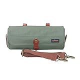 TOURBON Waxed Canvas Bicycle Top Tube Bag Bike Handlebar Basket