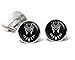 SharedImagination Black Panther Cufflinks, The Avengers Jewelry, Shield Tie Clip, Superhero Wedding Party and Groomsmen Gift Gifts, Geek