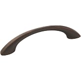 Amerock 3-3/4" Vaile Oil-Rubbed Bronze Drawer Pull | 3-3/4 inch (96mm) Center-to-Center Mounting Distance and 4-13/16 inches Overall Length, Durable Zinc Cabinet Hardware