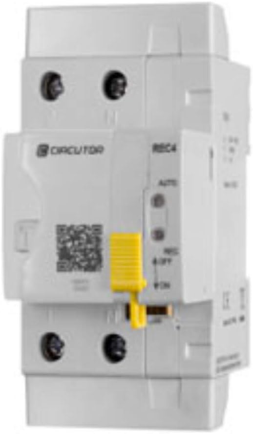 Circutor REC4 2P-40-30 Automatic Reset Differential Switch, White