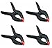 Online Best Service 4 Pack - 6 Inch Spring Clamps Large Heavy Duty Plastic Muslin Clamps