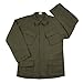 Vintage Style Olive Drab Rip Stop Vietnam Fatigue Shirt