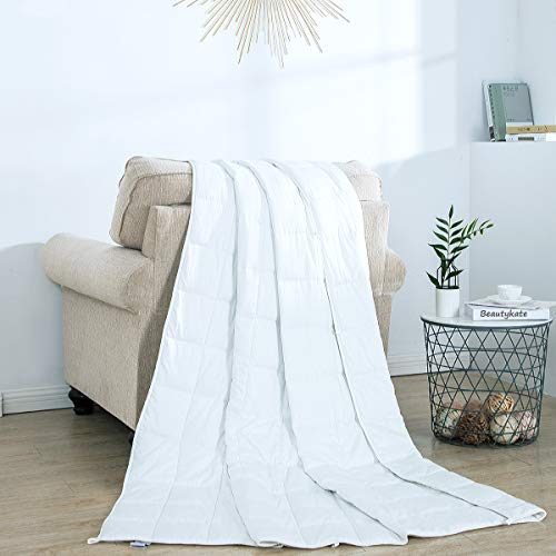 image for Beauty Kate Weighted Blanket Adult 20 lbs 60''x80'' Queen Size, 100% O