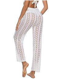 Kistore - Bañador para mujer con malla de ganchillo