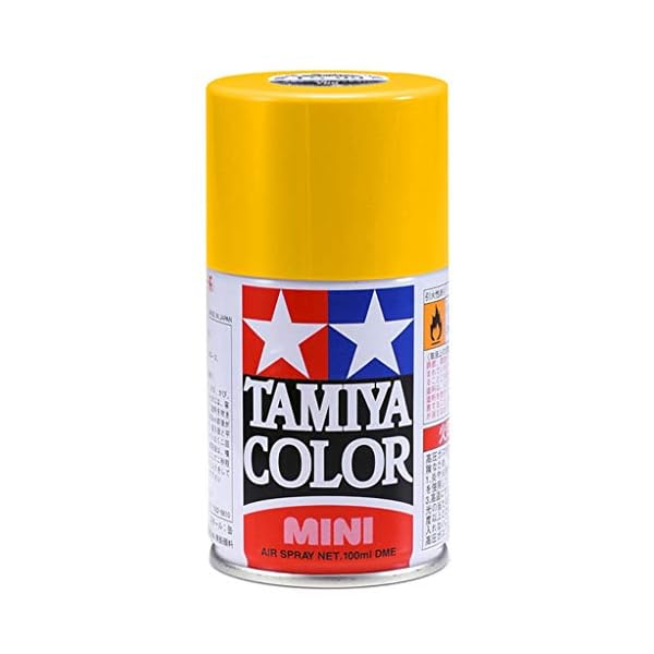 TAMIYA 85034 TS-34 Camelgelb glÃ¤nzend 100ml - SprÃ¼hfarbe fÃ¼r Plastikmodellbau, Modellbau und BastelzubehÃ¶r, SprÃ¼hfarbe fÃ¼r den Modellbau, Gelb
