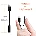 Headphone Adapter for iPhone X Adapter 3.5mm Jack AUX Audio Dongle Music Cables for iPhone Earphone Accessories Connector Adaptor Compatible for iPhone XS/XR/8/7 Support All iOS System-[2 Pack-Black]thumb 4