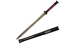 Han Jian Chinese Sword Folded Steel Full Tang Brass