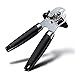 Can Opener Manaul, Primacc Smooth Edge Stainless Steel Hand Held Kitchen Can Bottle Jar Opener for Labor-saving and Safety