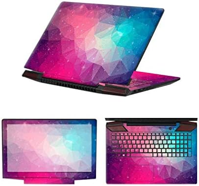 Pink Fun Laptop Sticker Doodle DIY Notebook Skin Laptop Decorative Decal Stickers for MacBook Air Pro 13 15 for HP/Huawei,15.6 inch,A4