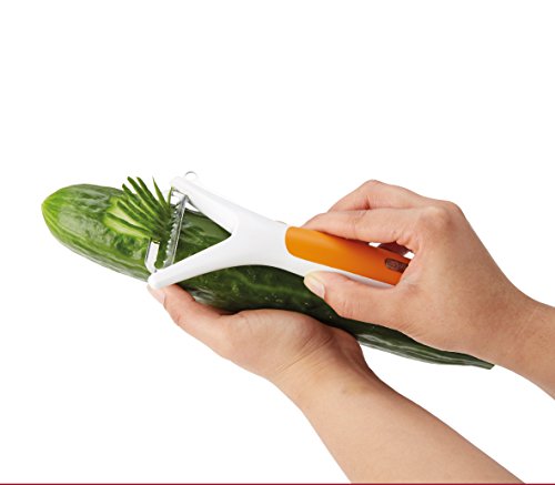 Zyliss E950019U, Julienne Y Peeler, Orange