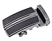 QISHI YUHUA Men's Solid Buckle Automatic Ratchet Leather Belt Buckle,kt110