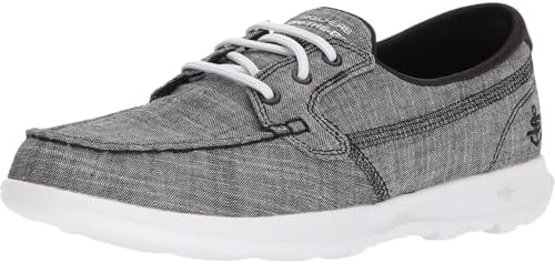 Skechers Performance Women's Go Walk Lite-15433 Boat Shoe,black