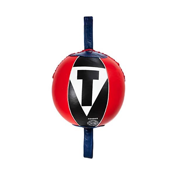 TITLE Boxing Rebounder Double End Bag, Red/Black Double End Bag